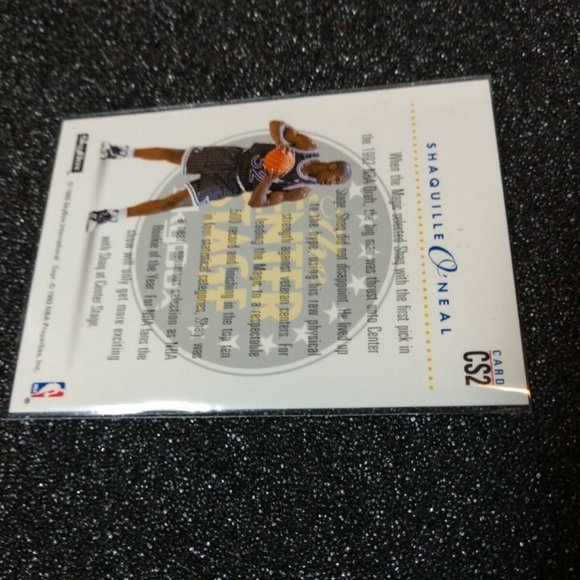 1993 SkyBox Shaquille O'Neal #CS2 Basketball Card - GQ - Picture 4 of 4